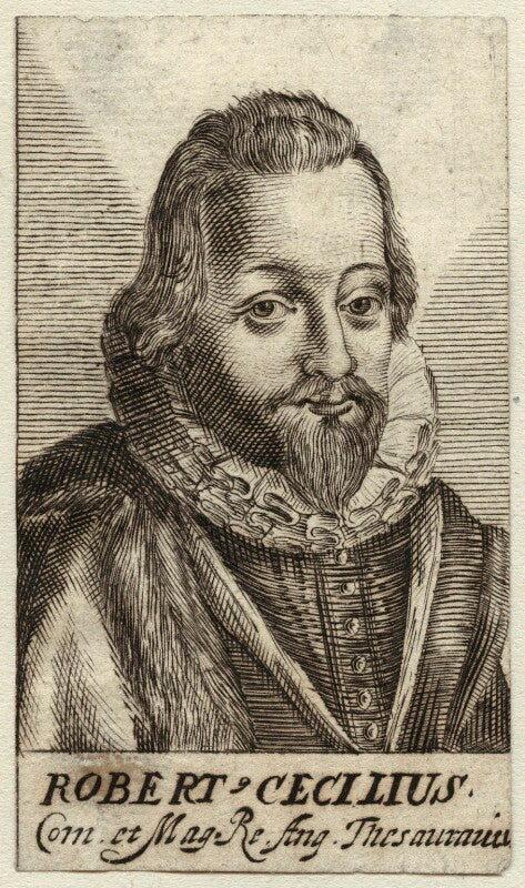 Robert cecil, 1st earl of salisbury npg d33773