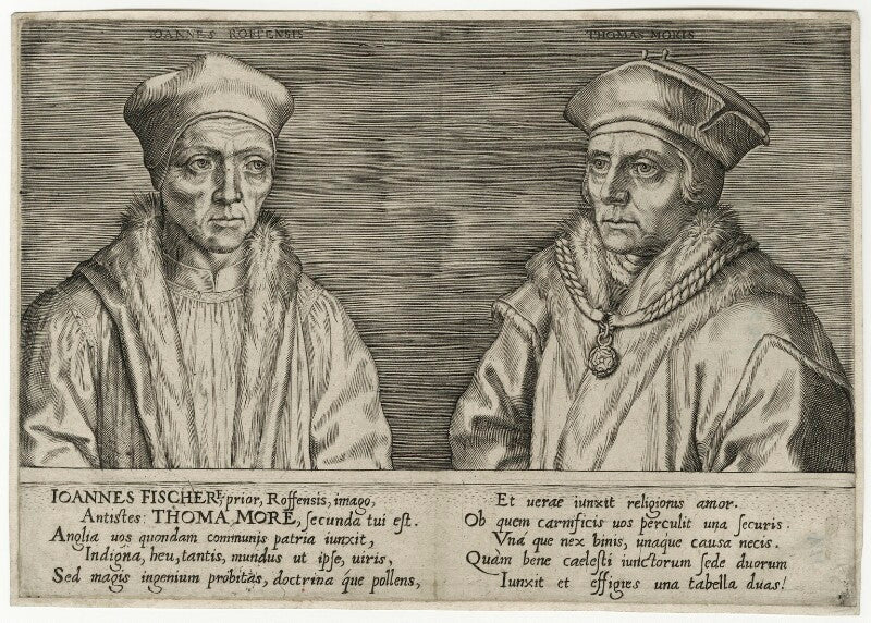 John fisher; sir thomas more npg d35485