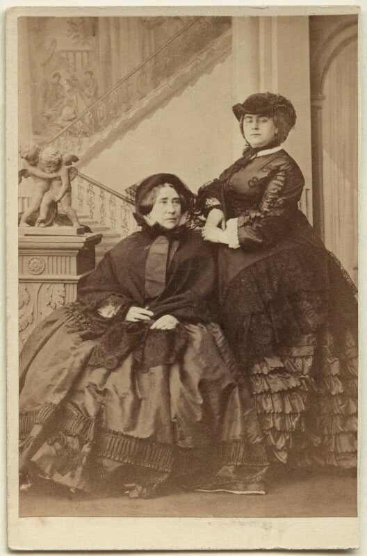 Princess augusta wilhelmina louisa, duchess of cambridge; princess mary adelaide, duchess of teck npg ax46799