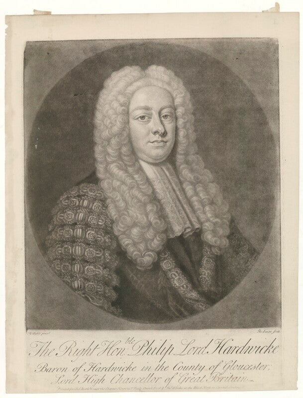 Philip yorke, 1st earl of hardwicke npg d35413