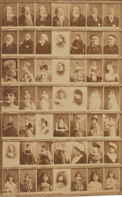 Various actresses, singers and others npg ax139926
