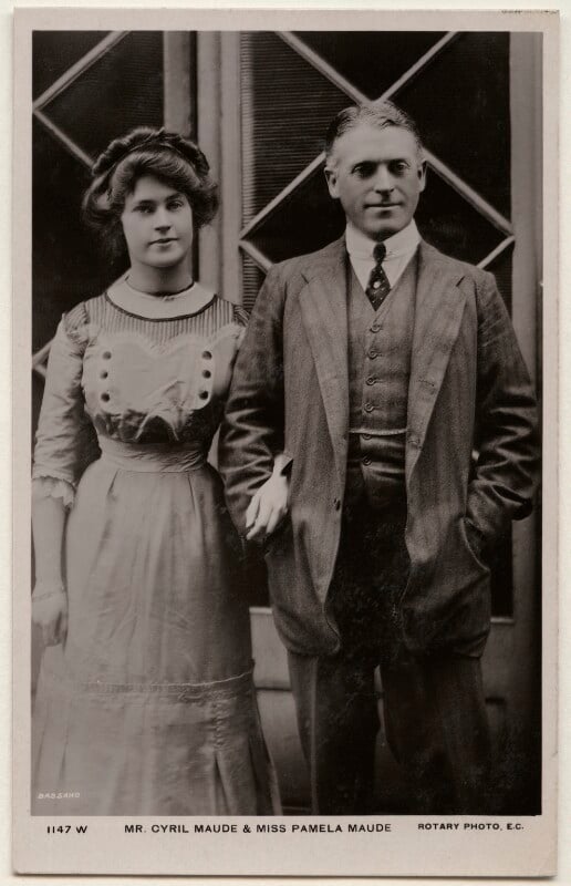 Pamela cynthia congreve (née maude); cyril francis maude npg x193905