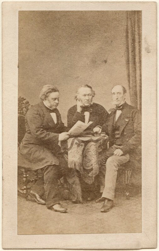 John bright; richard cobden; michel chevalier npg x6193