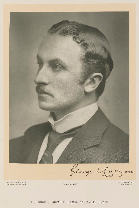 George nathaniel curzon, marquess curzon of kedleston npg ax15972