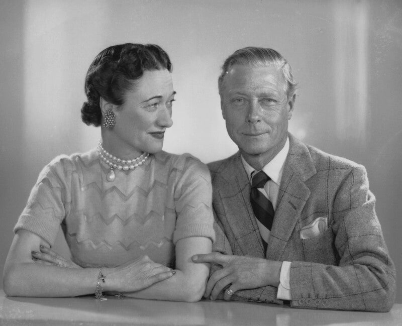 Wallis, duchess of windsor; prince edward, duke of windsor (king edward viii) npg x32649