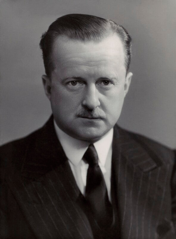 (alfred) duff cooper, 1st viscount norwich npg x84102