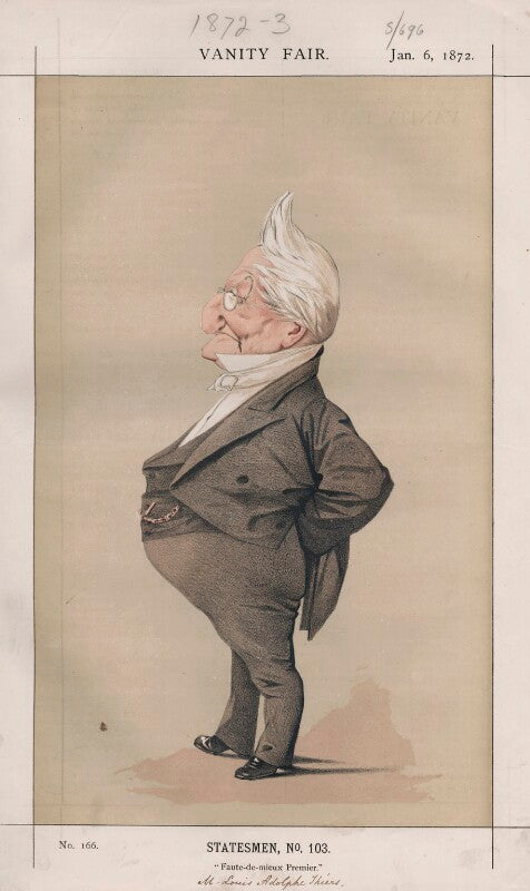 Louis adolphe thiers (statesmen, no. 103.') npg d43517