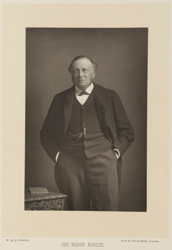 Sir henry enfield roscoe npg ax15914