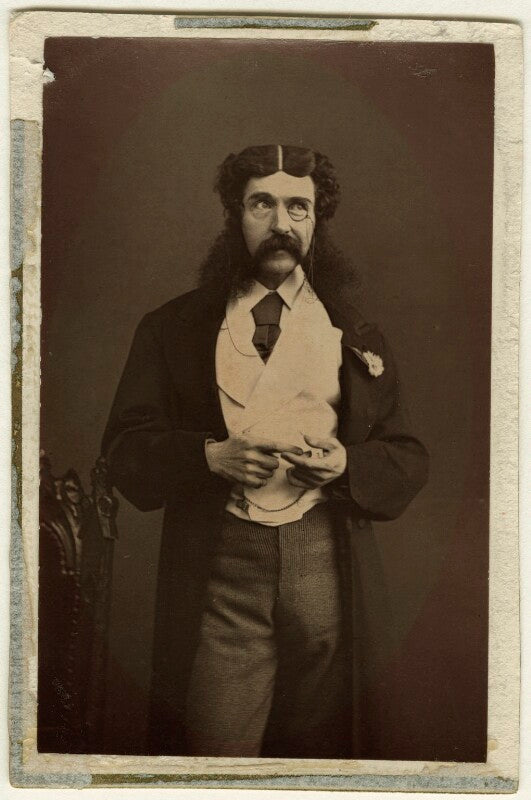 Edward askew sothern as lord dundreary in 'our american cousin' npg x26517