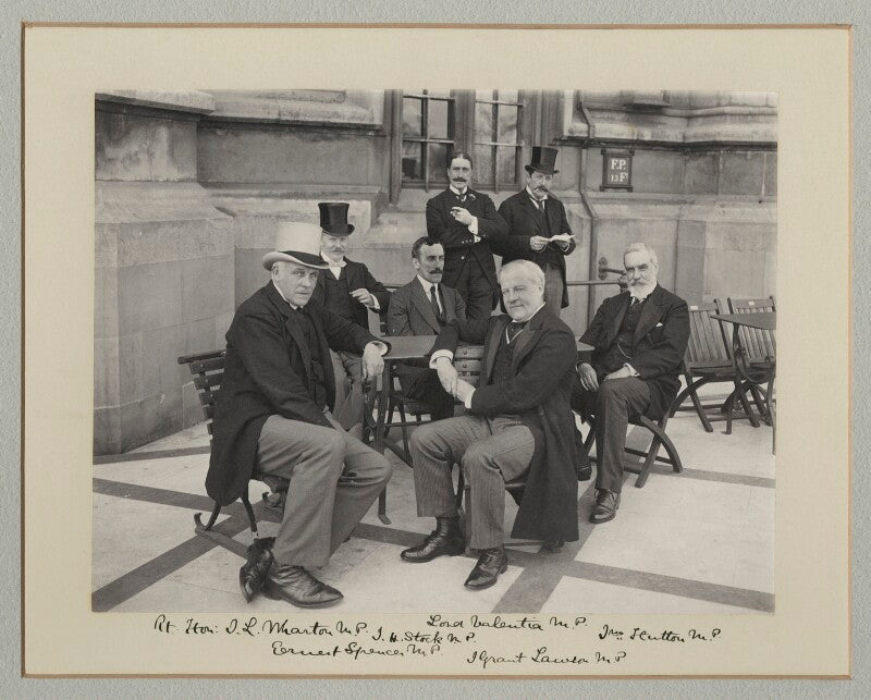 'on the terrace of the house of commons' npg x135483