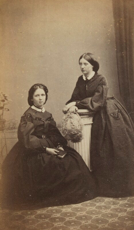Georgina isabella tottenham; florence sophia tottenham npg ax196551