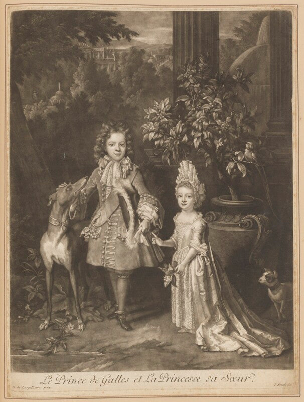 Prince james francis edward stuart; princess louisa maria theresa stuart npg d34723
