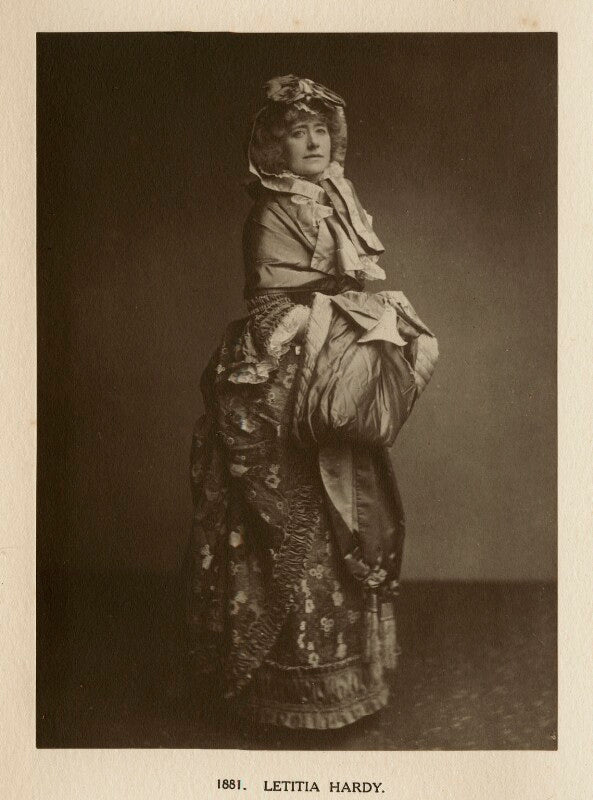 Ellen terry as letitia hardy in 'the belle's strategem' npg ax131305
