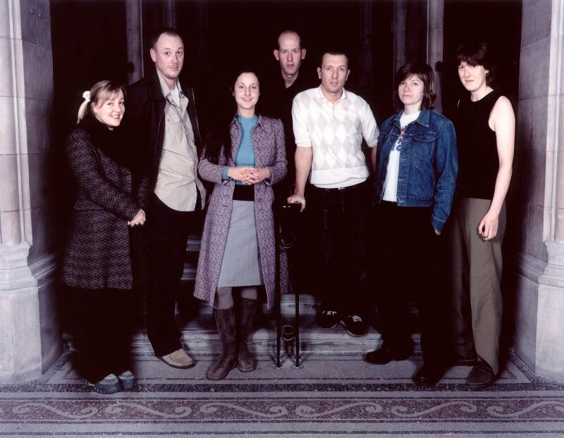 Sarah dunn; trevor ray hart; tara bonakdar; harry borden; jake walters; wendy house; cat phillipps npg x88494