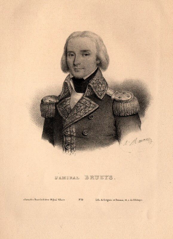 François paul brueys d'aigalliers, comte de brueys npg d12224