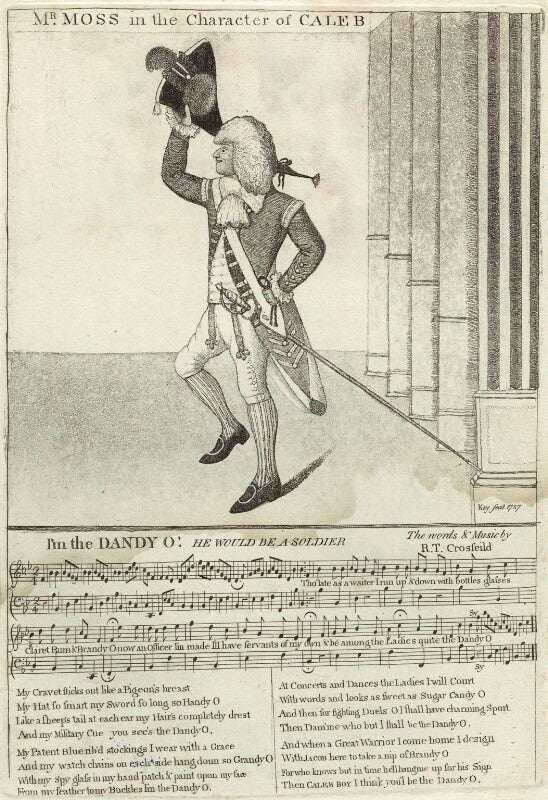 William henry moss as caleb in 'he would be a soldier' npg d16884