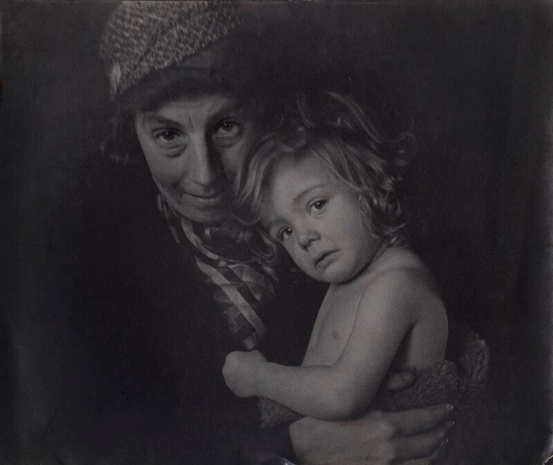 Study of a woman and a child npg x136837
