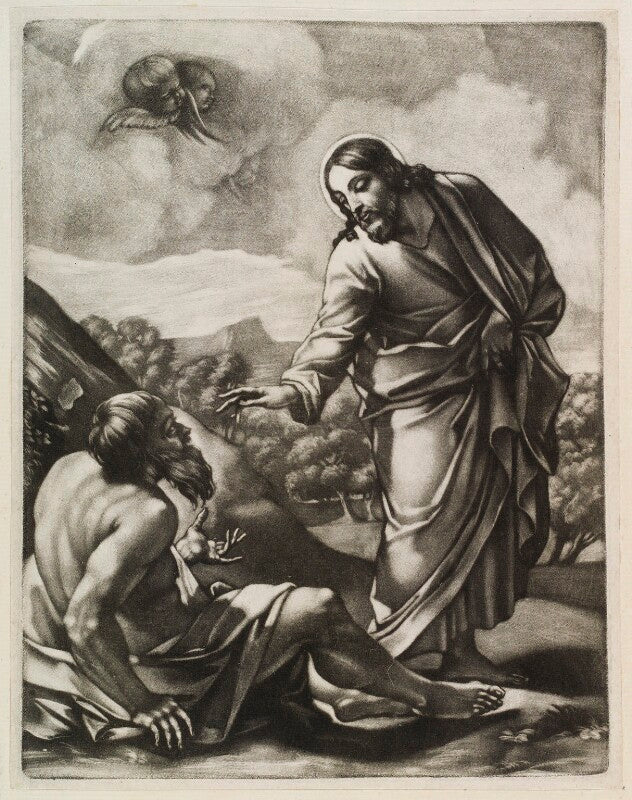 Our saviour healing the lame npg d11858
