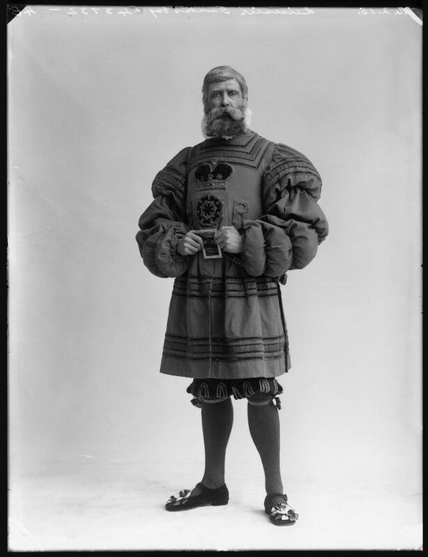 Leicester tunks as sergeant meryll in 'the yeomen of the guard' npg x80552