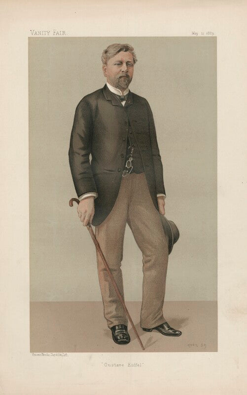 Alexandre gustave eiffel ('men of the day. no. 424.') npg d44437
