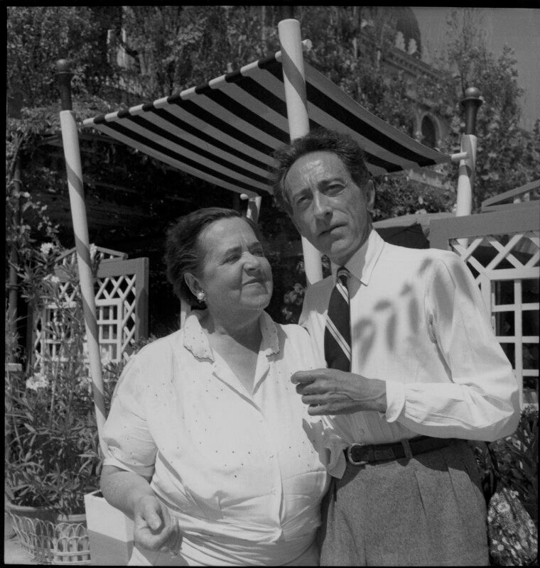 Elsa maxwell; jean cocteau npg x81758