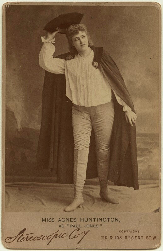 Agnes huntington as paul jones in 'paul jones' npg x18674