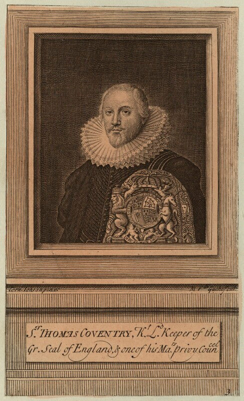 Thomas coventry, 1st baron coventry npg d26942