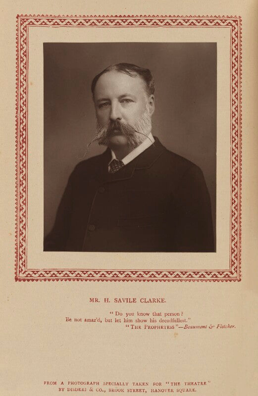 Henry savile clarke npg ax9344