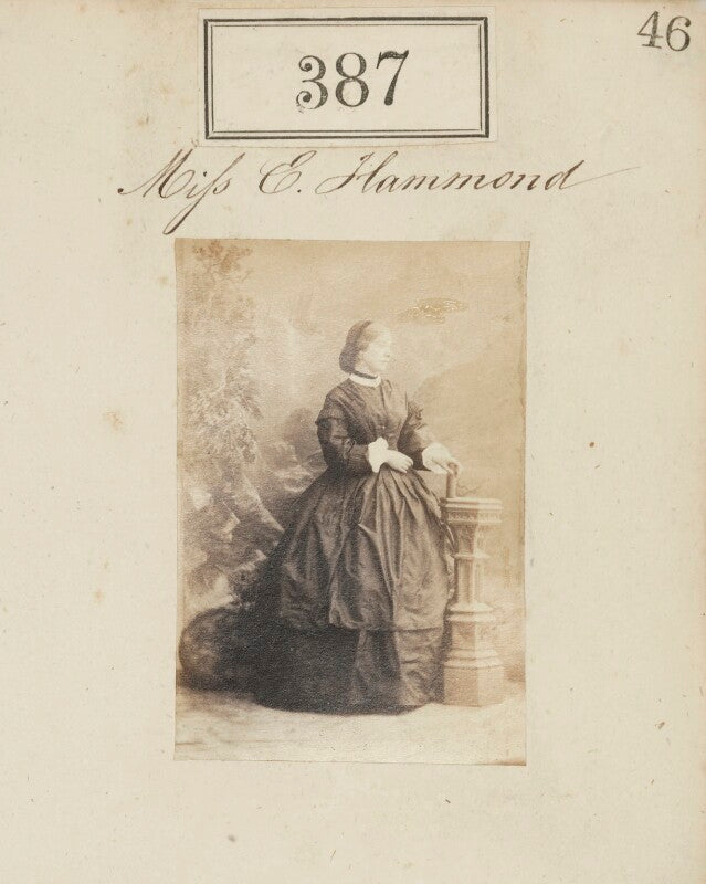 Miss e. hammond (hamond) npg ax50143