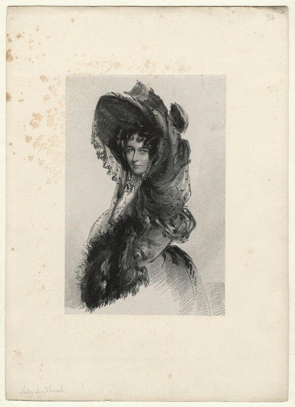 Sarah garay copley (née brunsden), lady lyndhurst npg d22041