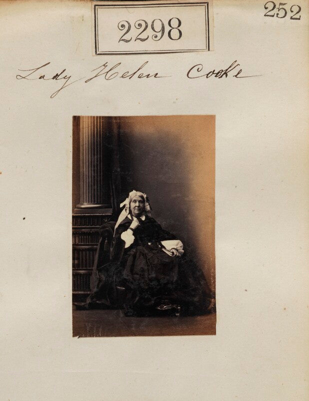 Lady helena caroline davies cooke (née king) npg ax51686