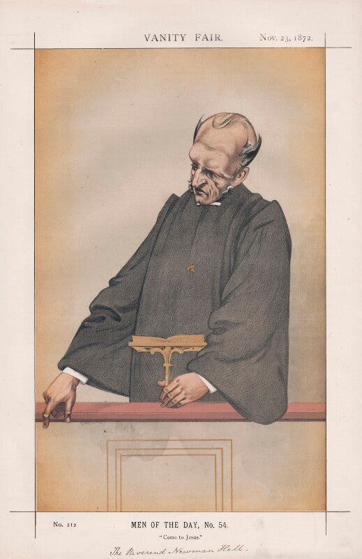 (christopher) newman hall ('men of the day, no. 54.) npg d43563
