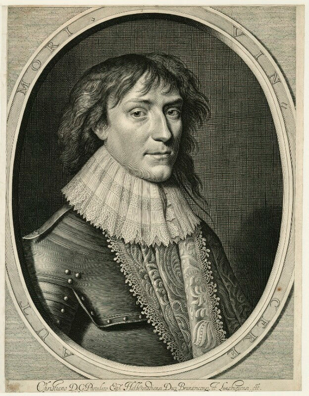 Christian the younger, duke of brunswick npg d26208