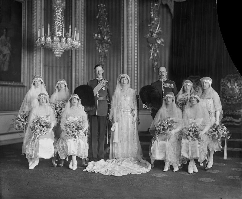 'the wedding of 6th earl of harewood and princess mary' npg x129703