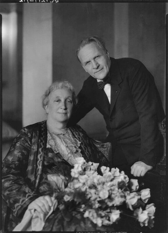 Fedor ivanovitch chaliapin; rosa harriet newmarch (née jeafferson) npg x10650