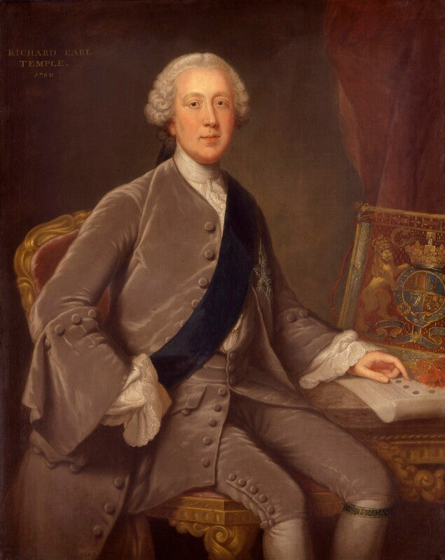Richard grenville temple, 2nd earl temple npg 258
