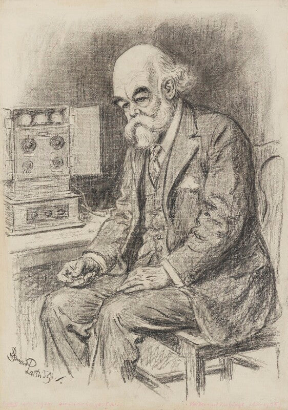 Sir oliver joseph lodge npg 4077