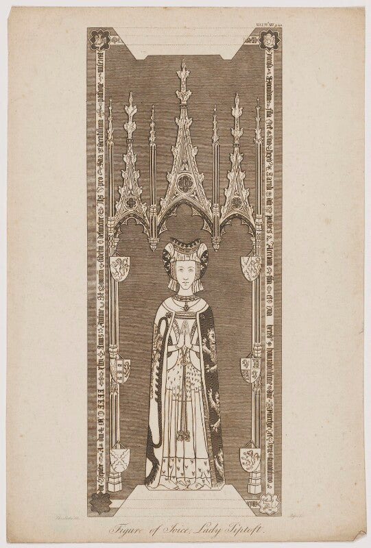 Joice (joyce, jocosa), lady tiptoft npg d39626