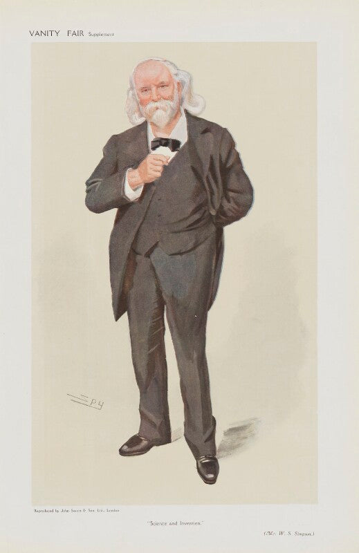 William speirs simpson ('men of the day. no. 1246. "science and invention."') npg d45576