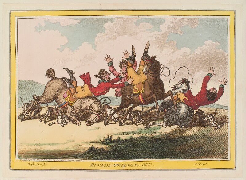 'hounds throwing off' npg d12730