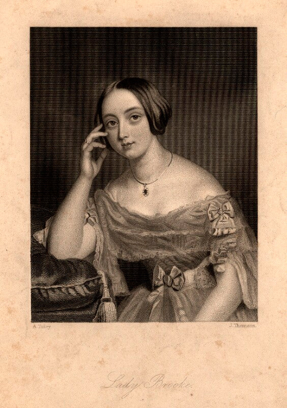Julia henrietta (née anson), lady brooke npg d1112