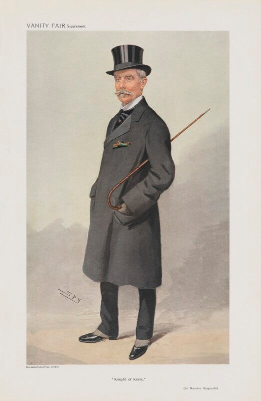 Sir maurice fitzgerald, 2nd bt and 20th knight of kerry ('men of the day. no. 1173. "knight of kerry."') npg d45487