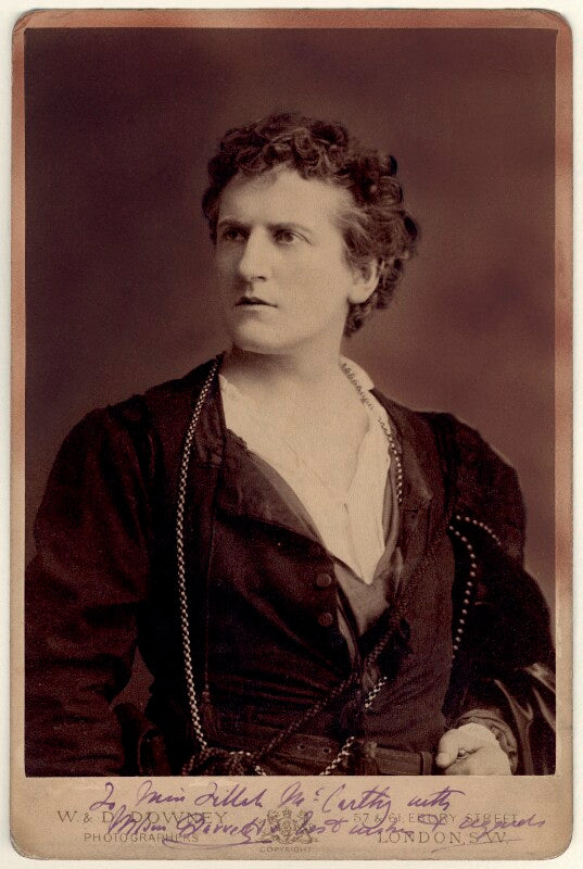 Wilson barrett (william henry barrett) as hamlet npg x126448