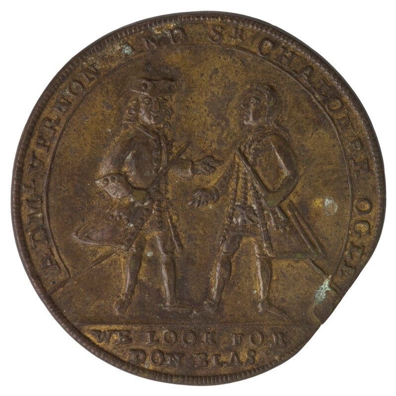 Edward vernon; sir chaloner ogle npg d7044