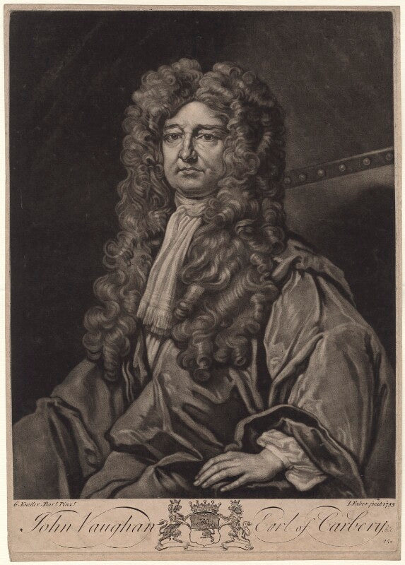 John vaughan, 3rd earl of carbery npg d31416