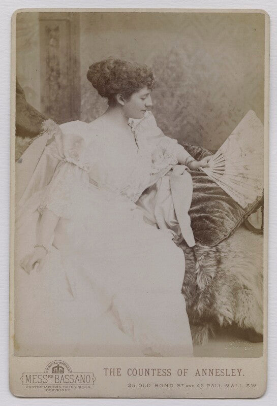 Priscilla cecilia (née moore), countess annesley npg x137562