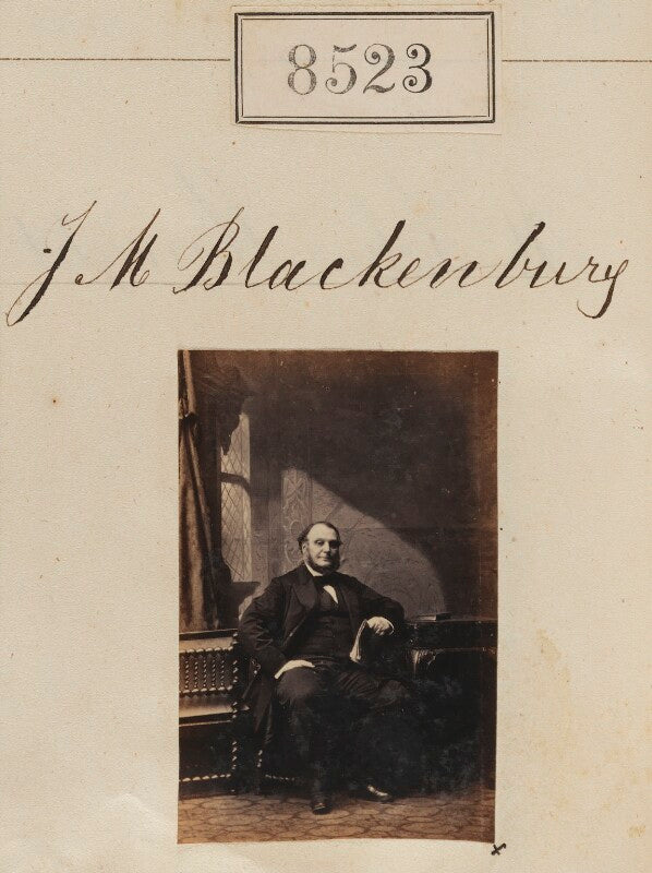 J.m. blackenbury npg ax58345