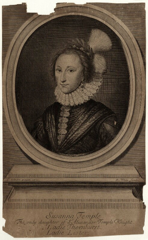 Susanna lister (née temple), lady lister npg d28443