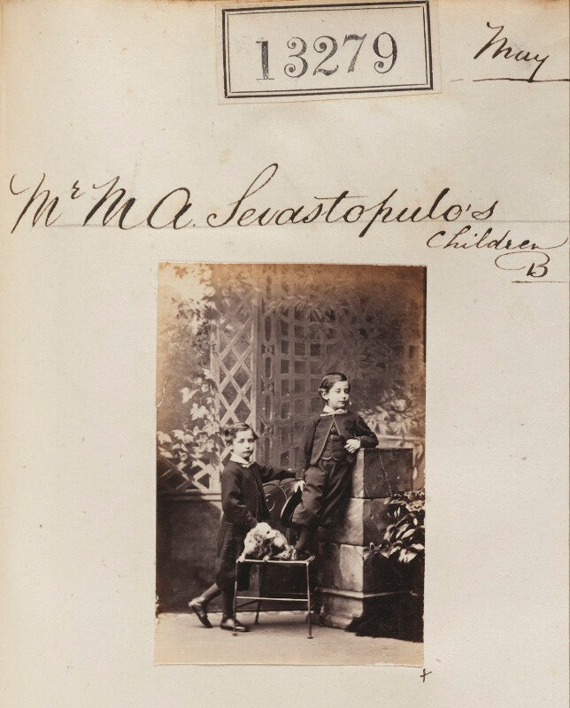 Alexander michael sevastopulo and george sevastopulo npg ax62912