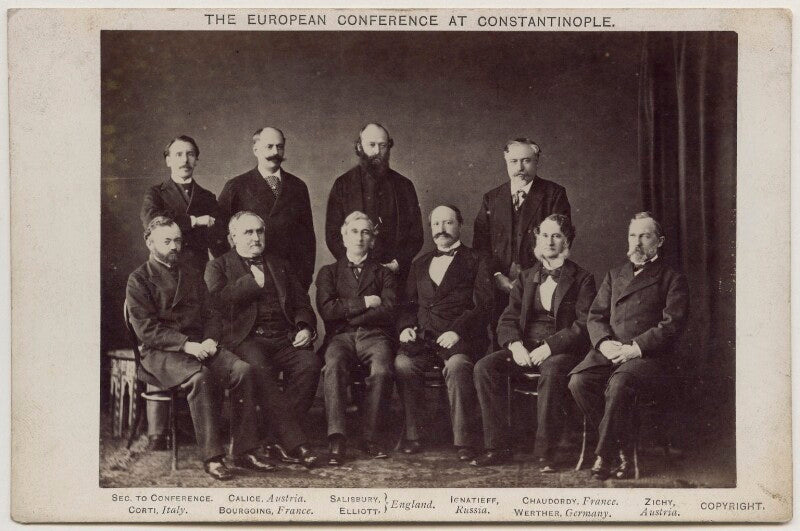 'the european conference at constantinople' npg x138237